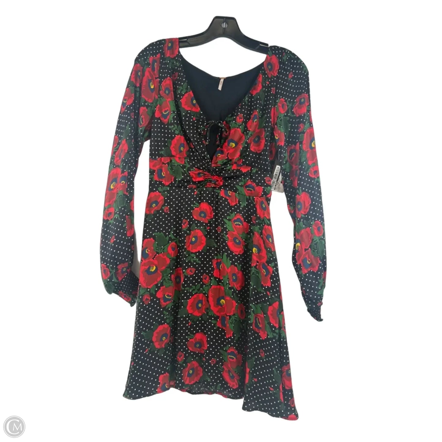 Dress Casual Midi By Free People In Polkadot Pattern, Size: S