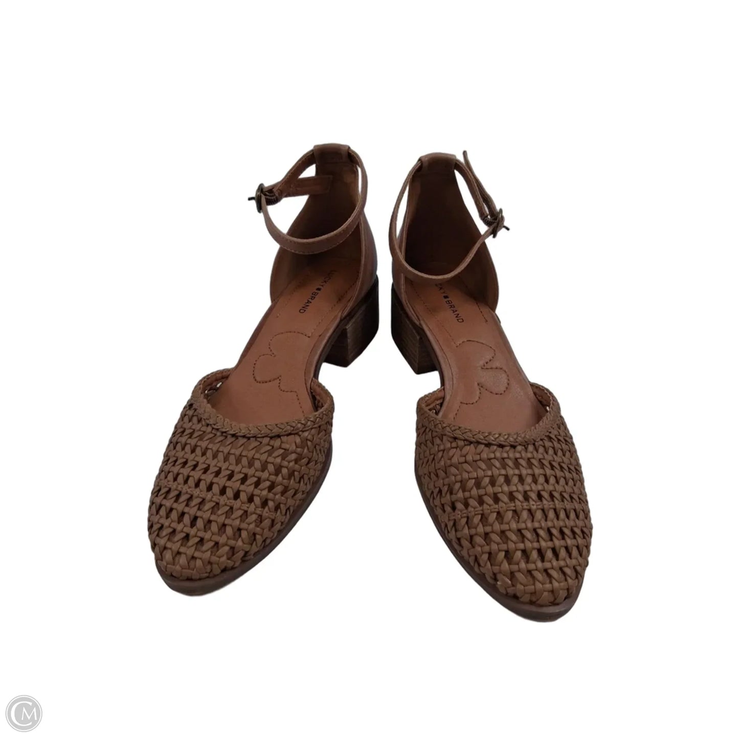 Shoes Heels Block By Lucky Brand In Brown, Size: 9.5
