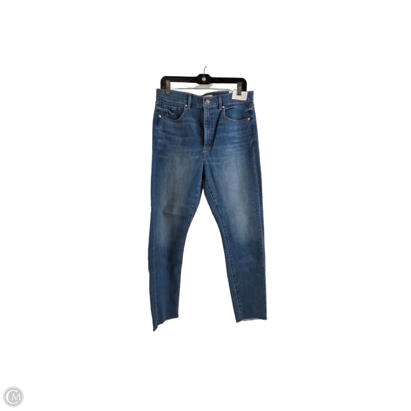 Jeans Skinny By Loft In Blue Denim, Size: 12