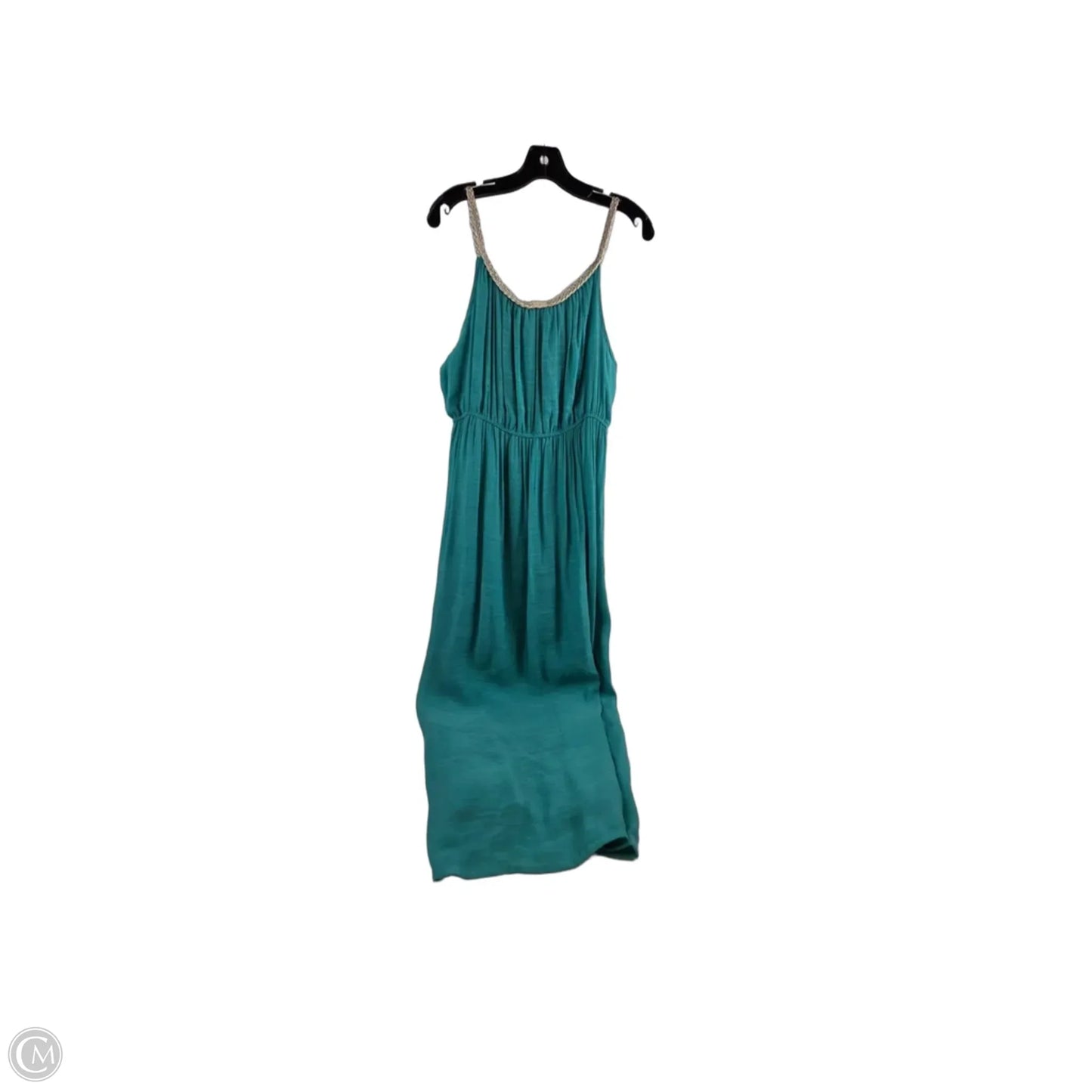 Dress Casual Midi By Clothes Mentor In Teal, Size: Xl