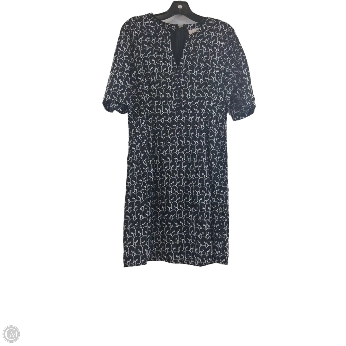 Dress Casual Midi By Loft In Black & White, Size: S
