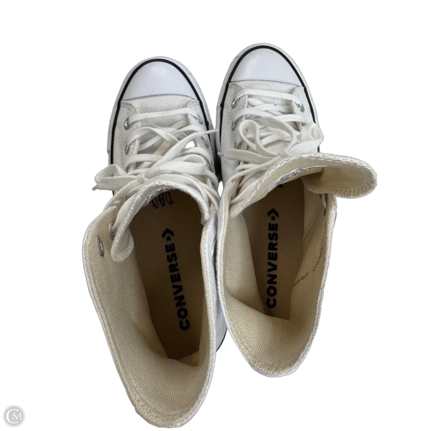 Shoes Sneakers Platform By Converse In White, Size: 7.5