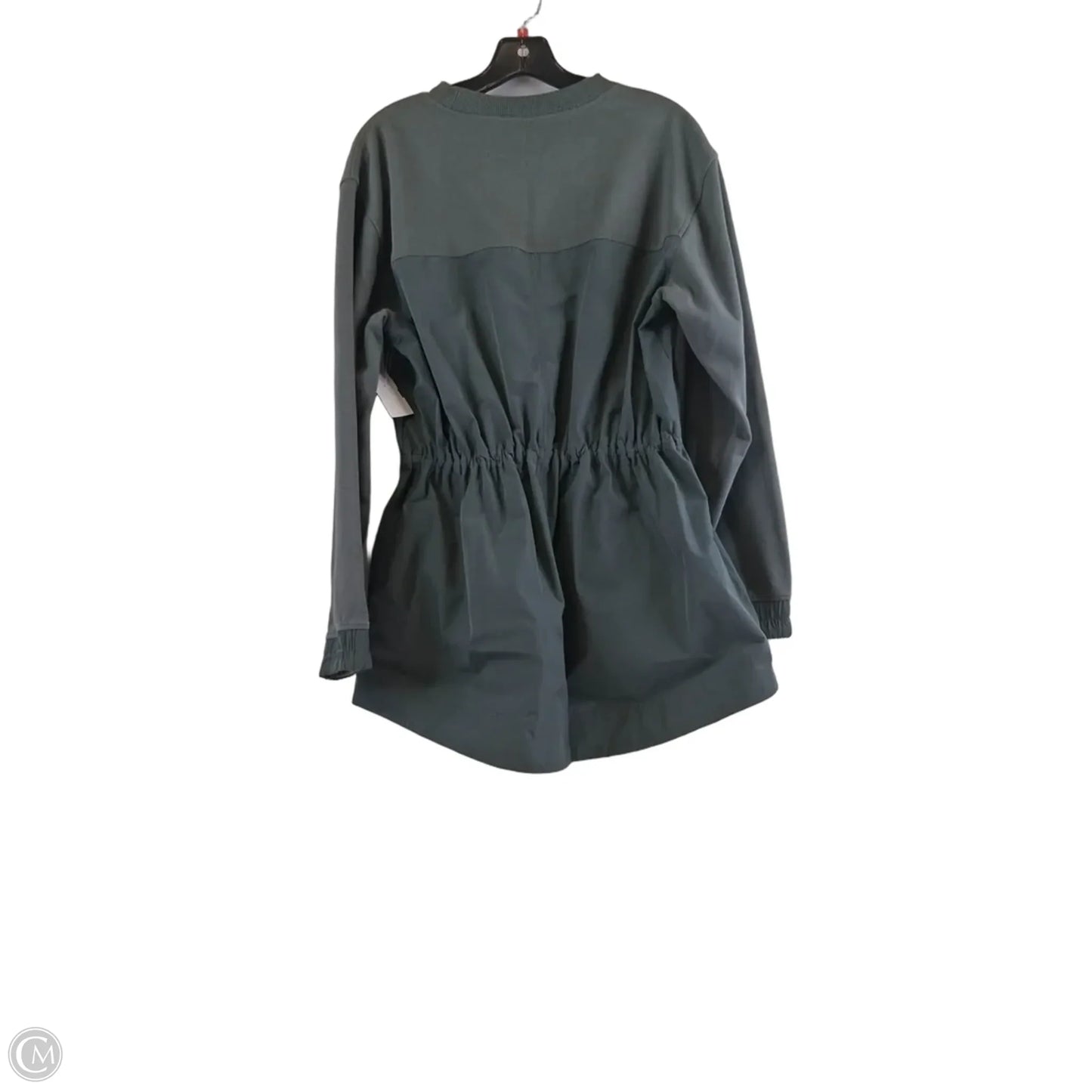 Athletic Top Long Sleeve Crewneck By Athleta In Green, Size: M