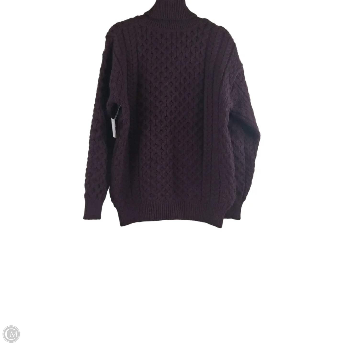 Sweater By Clothes Mentor In Purple, Size: M