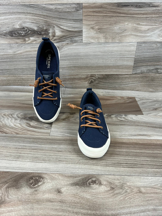 Shoes Sneakers By Sperry In Navy, Size: 7.5