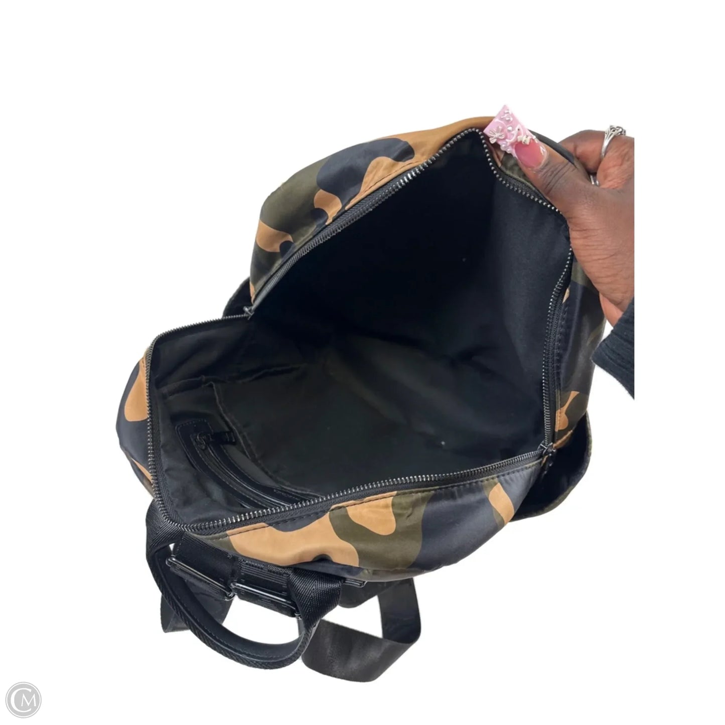 Backpack By Badgley Mischka, Size: Large