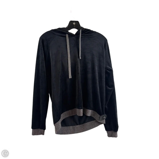 Lounge Set Pants By Alfani In Black & Grey, Size: S