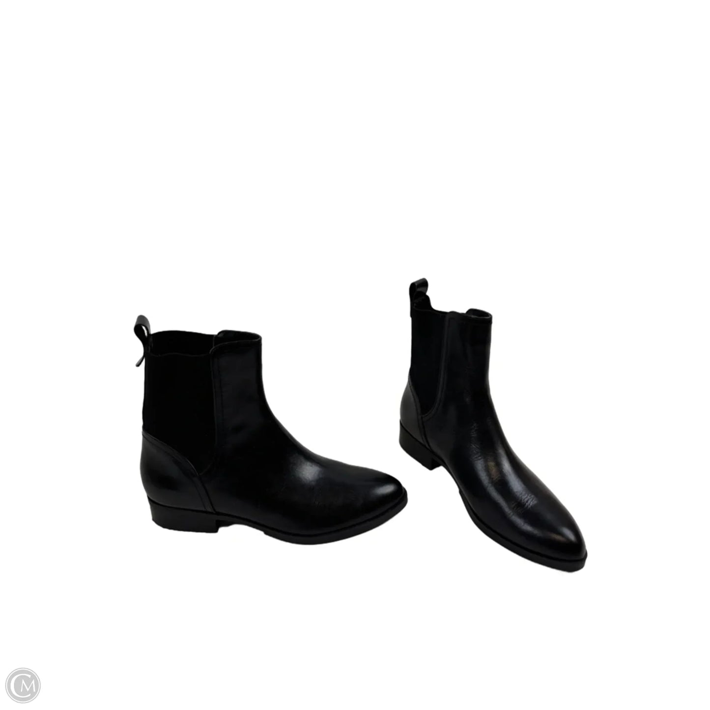 Boots Ankle Heels By Splendid In Black, Size: 9.5