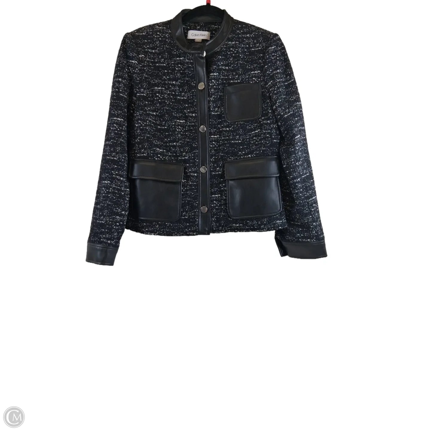 Blazer By Calvin Klein In Black, Size: M