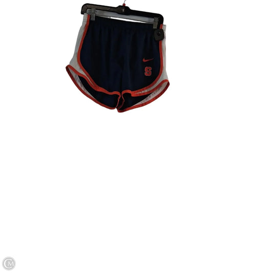 Athletic Shorts By Nike In Blue & Orange, Size: M