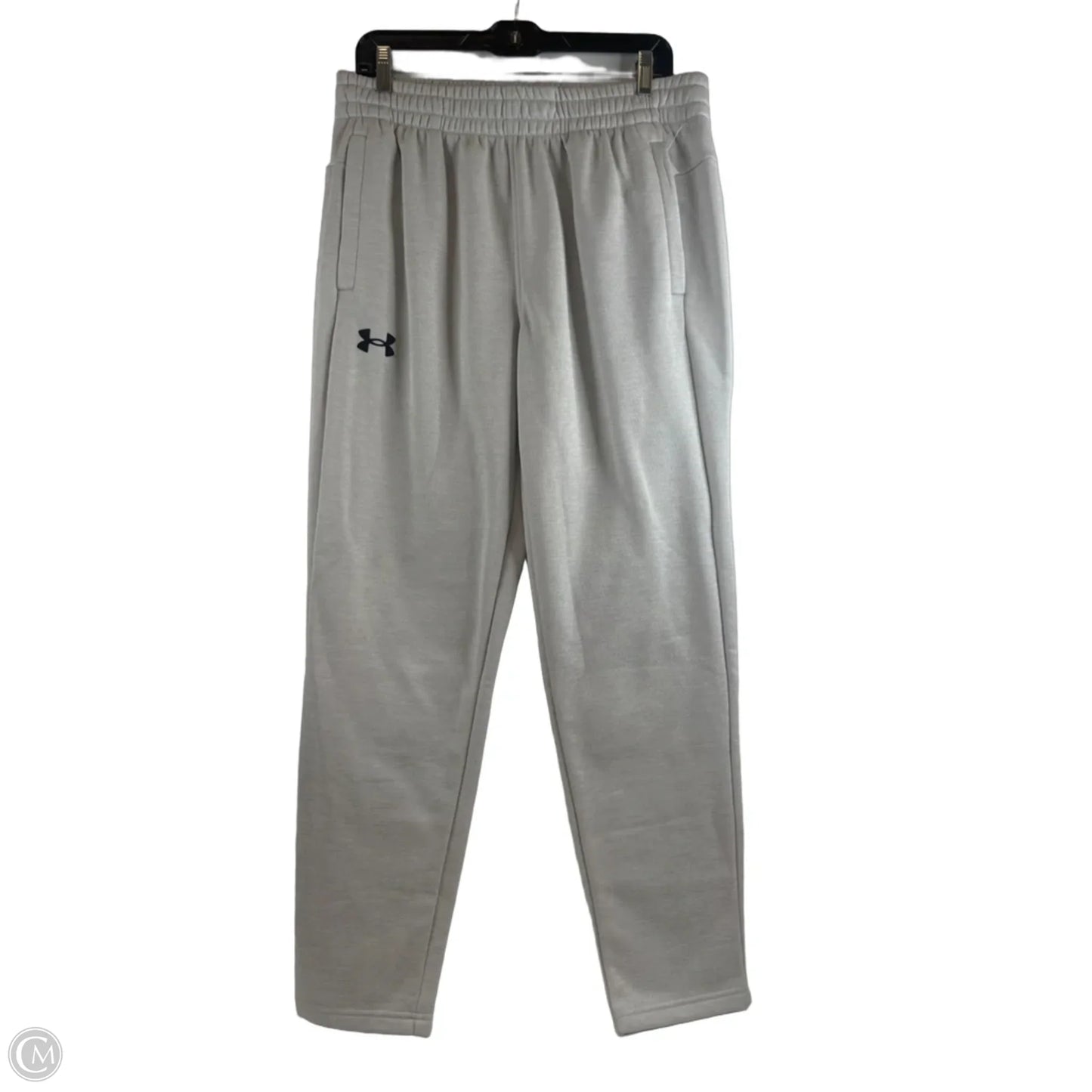 Athletic Pants By Under Armour In Grey, Size: L