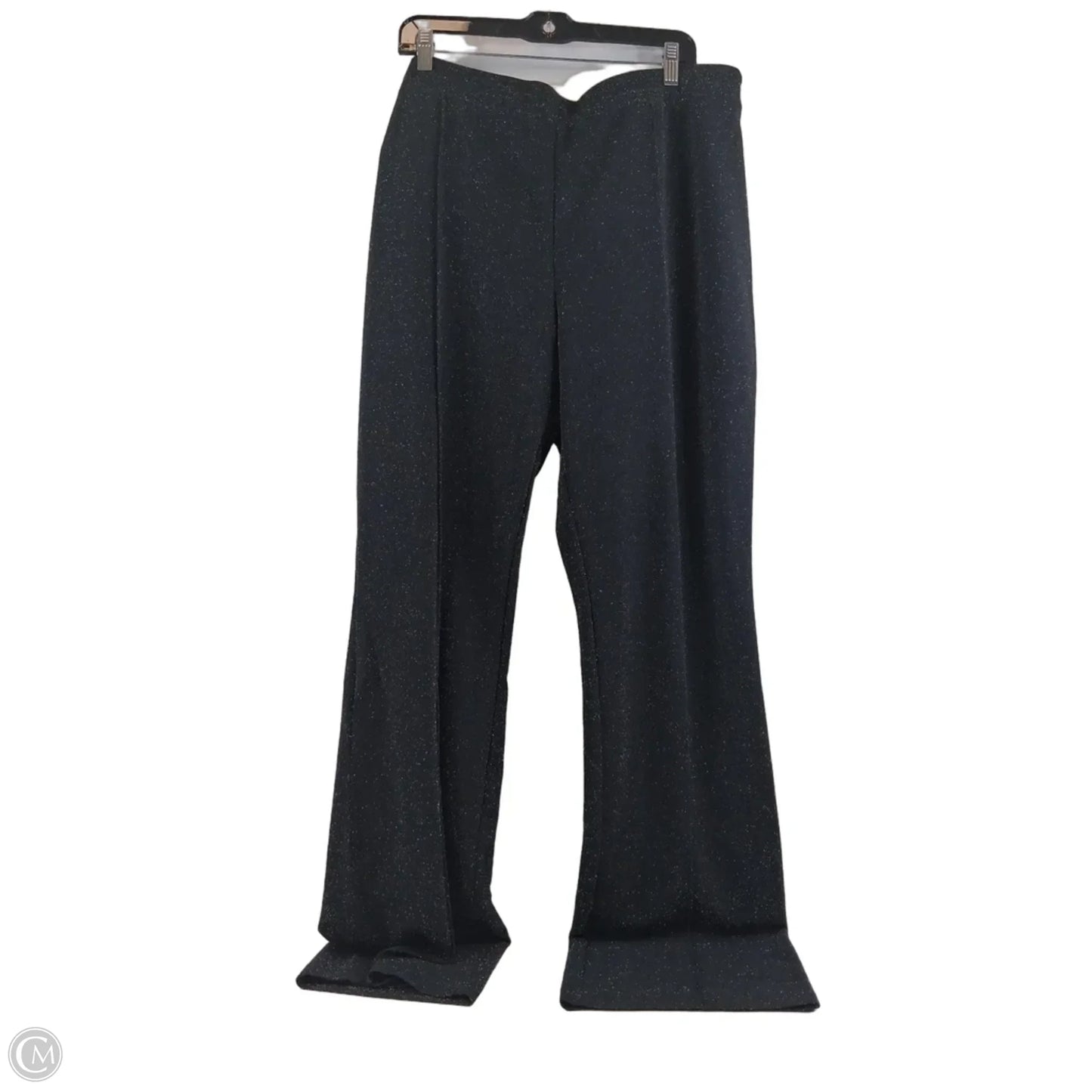 Pants Other By Isaac Mizrahi Live Qvc In Black & Silver, Size: Xl
