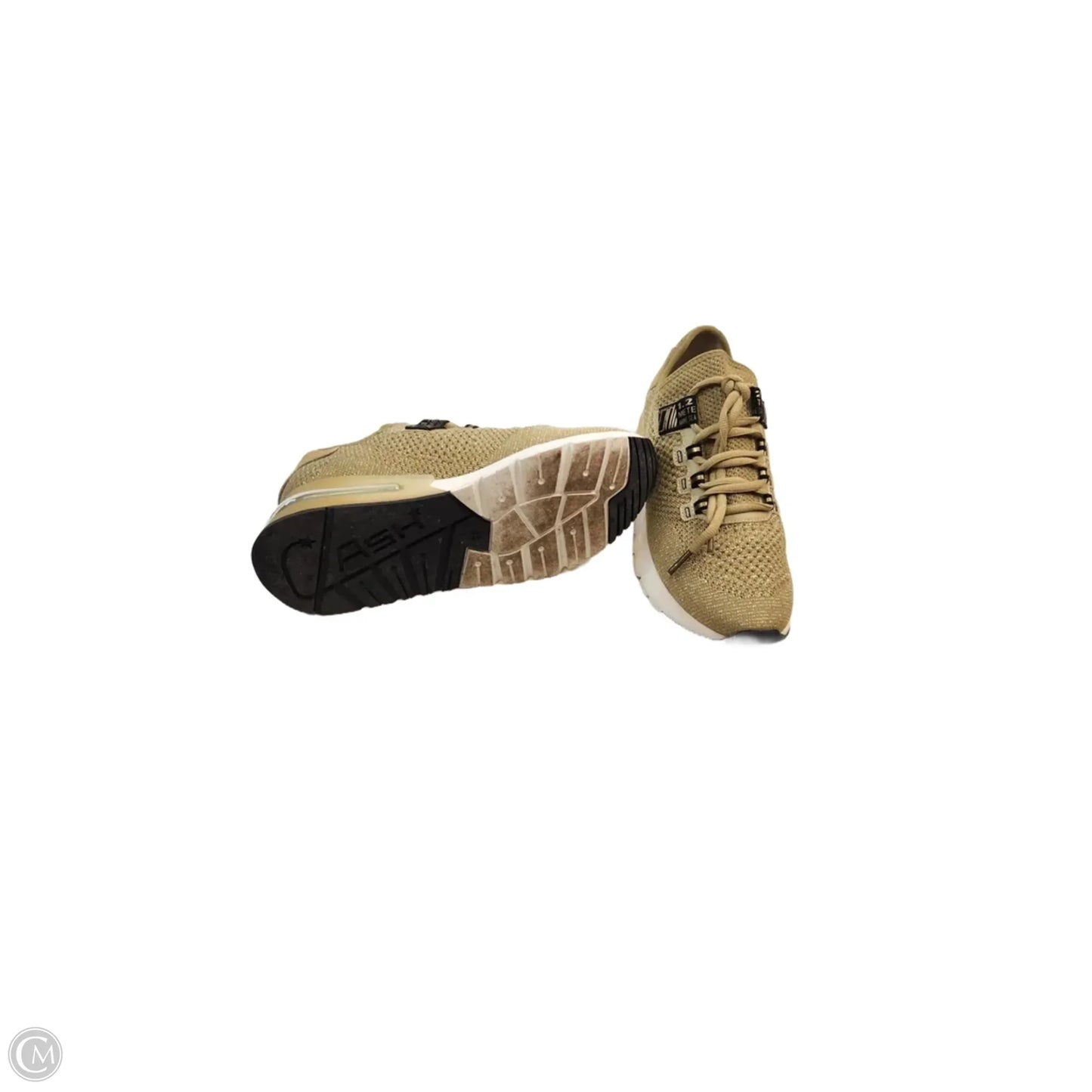 Shoes Athletic By Ash In Gold, Size: 7.5