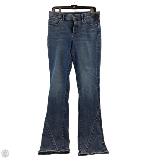 Jeans Flared By Express In Blue Denim, Size: 10