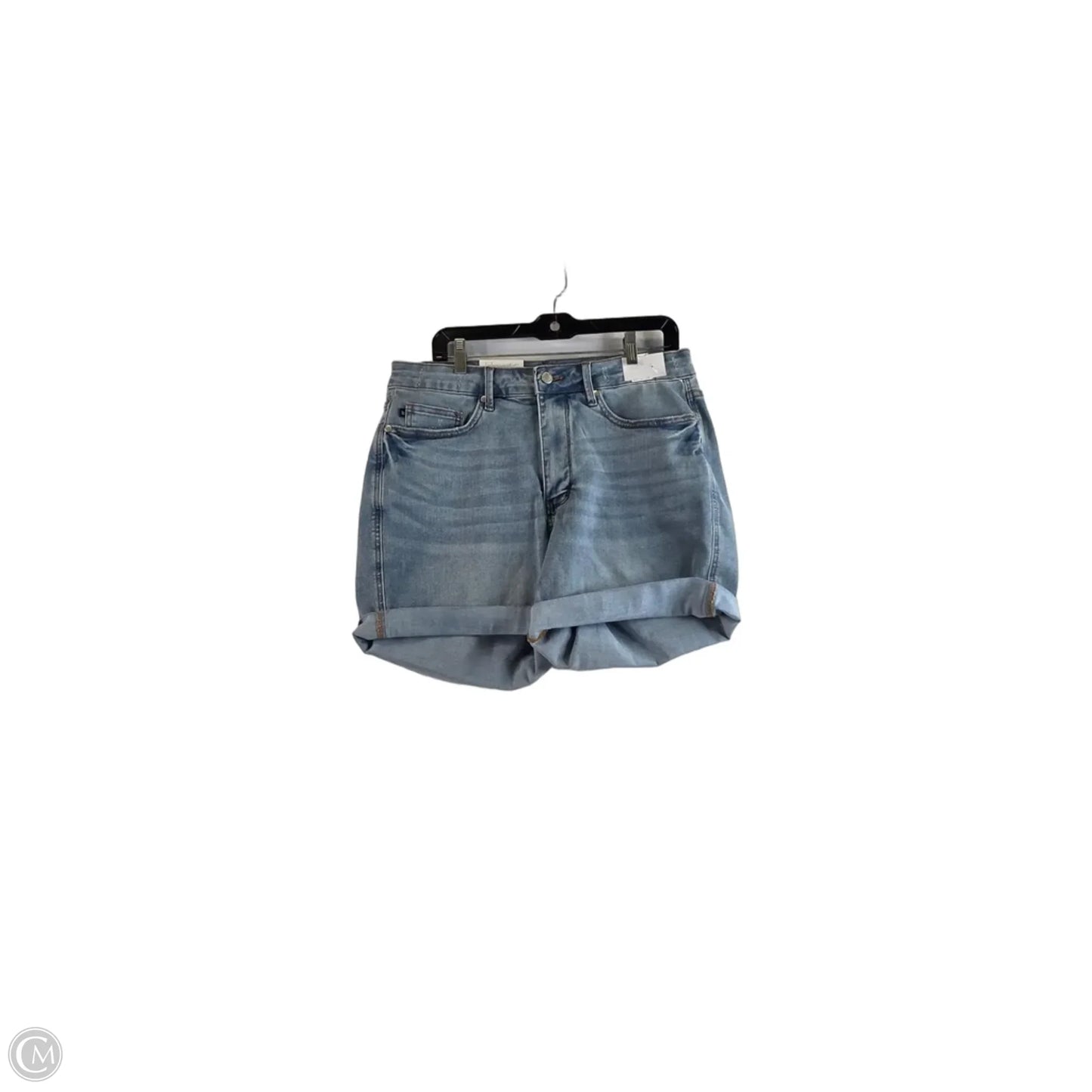 Shorts By Judy Blue In Blue Denim, Size: 16