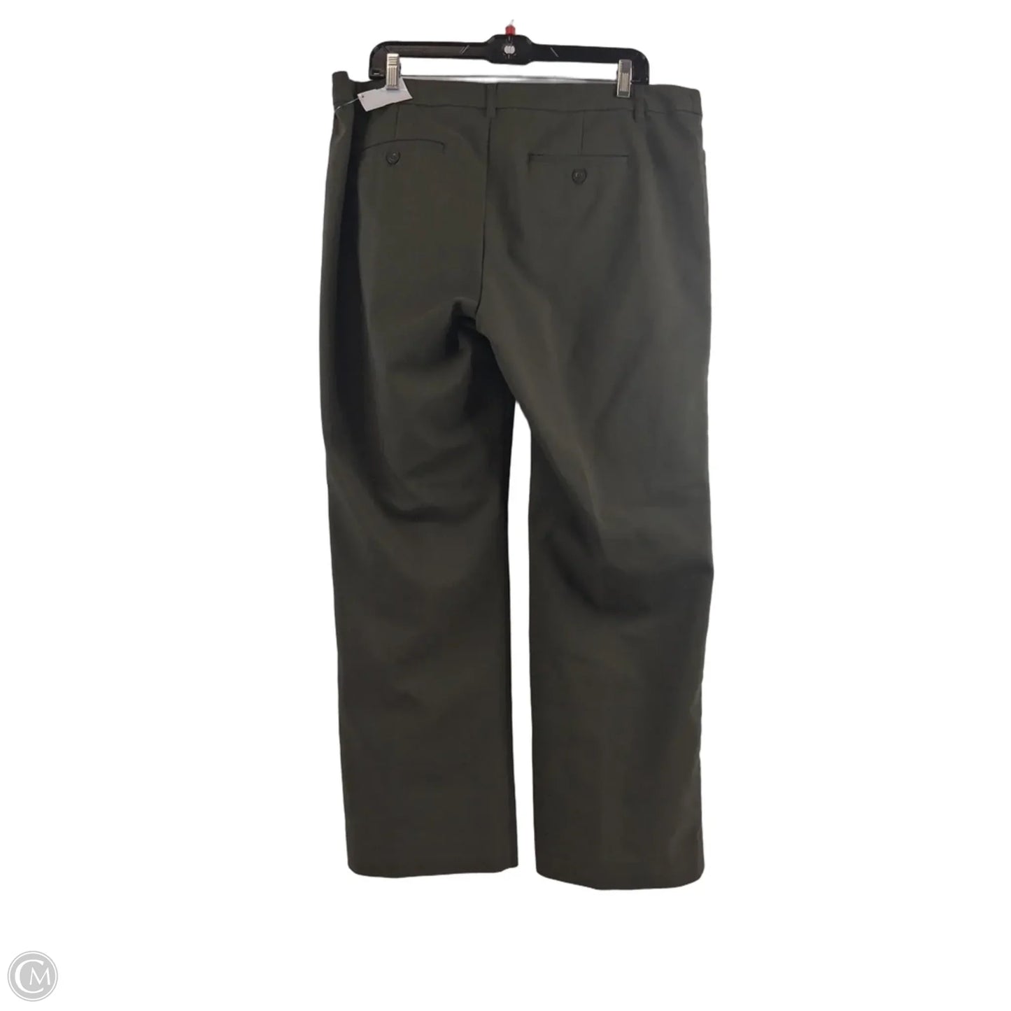 Pants Cropped By Christopher And Banks In Green, Size: 16