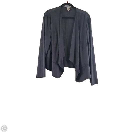 Jacket Other By Anne Klein In Grey, Size: Xxl