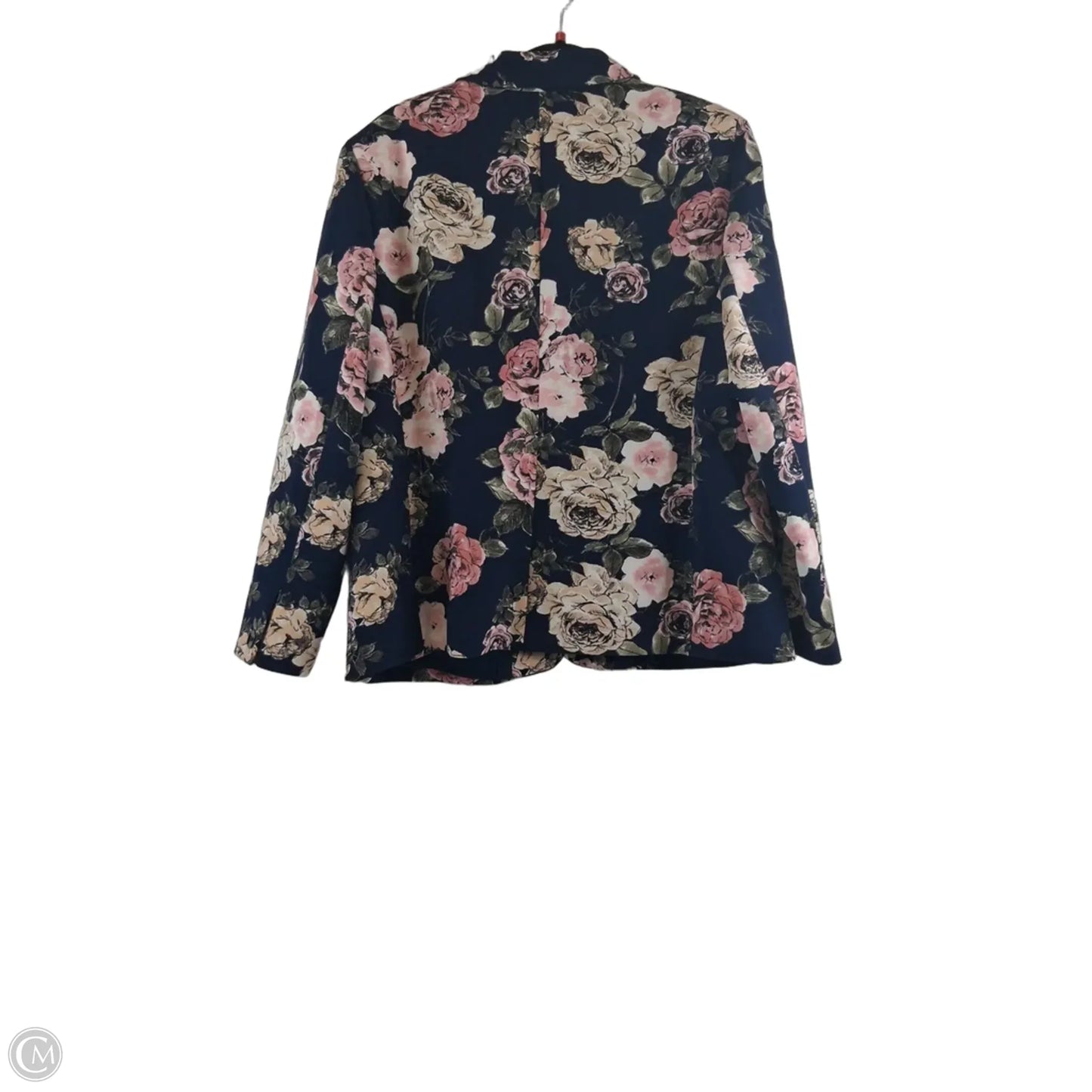 Blazer By Tahari By Arthur Levine In Navy, Size: Xl