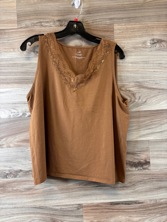 Brown Tank Top J. Jill, Size L