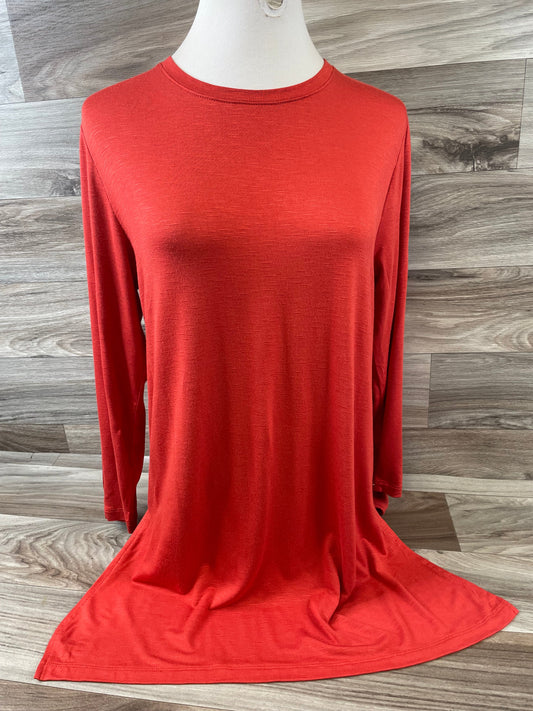 Orange Tunic Long Sleeve Old Navy, Size M