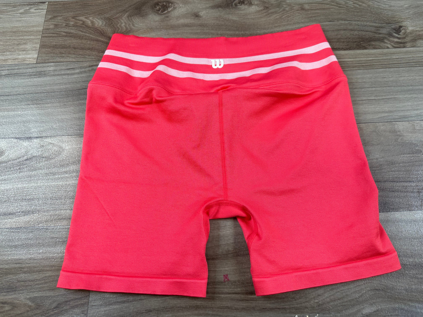 Orange Athletic Shorts Clothes Mentor, Size L