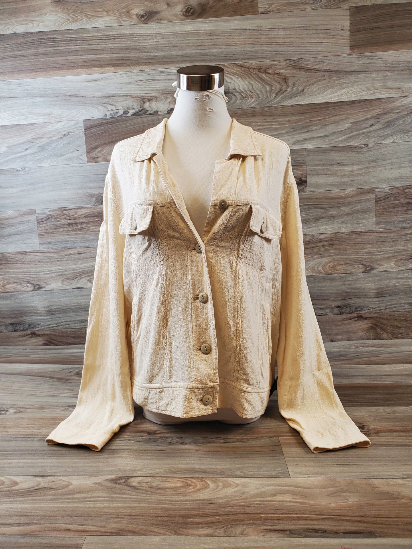 Blazer By J. Jill In Beige, Size: M