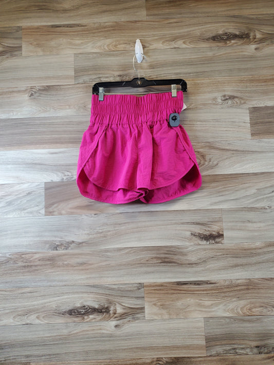 Athletic Shorts By Zenana Outfitters In Pink, Size: S