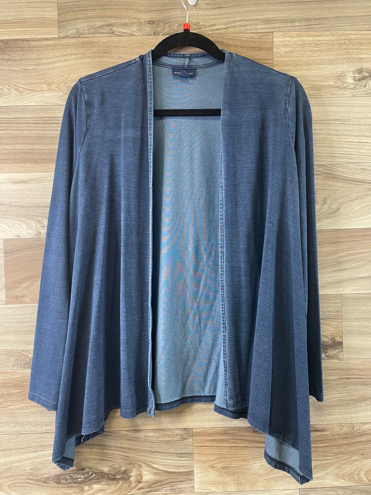 Cardigan By Pure Jill In Blue, Size: Sp