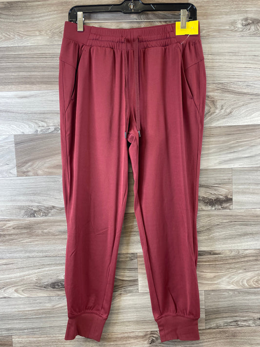 Pants Joggers By Calia In Red, Size: S