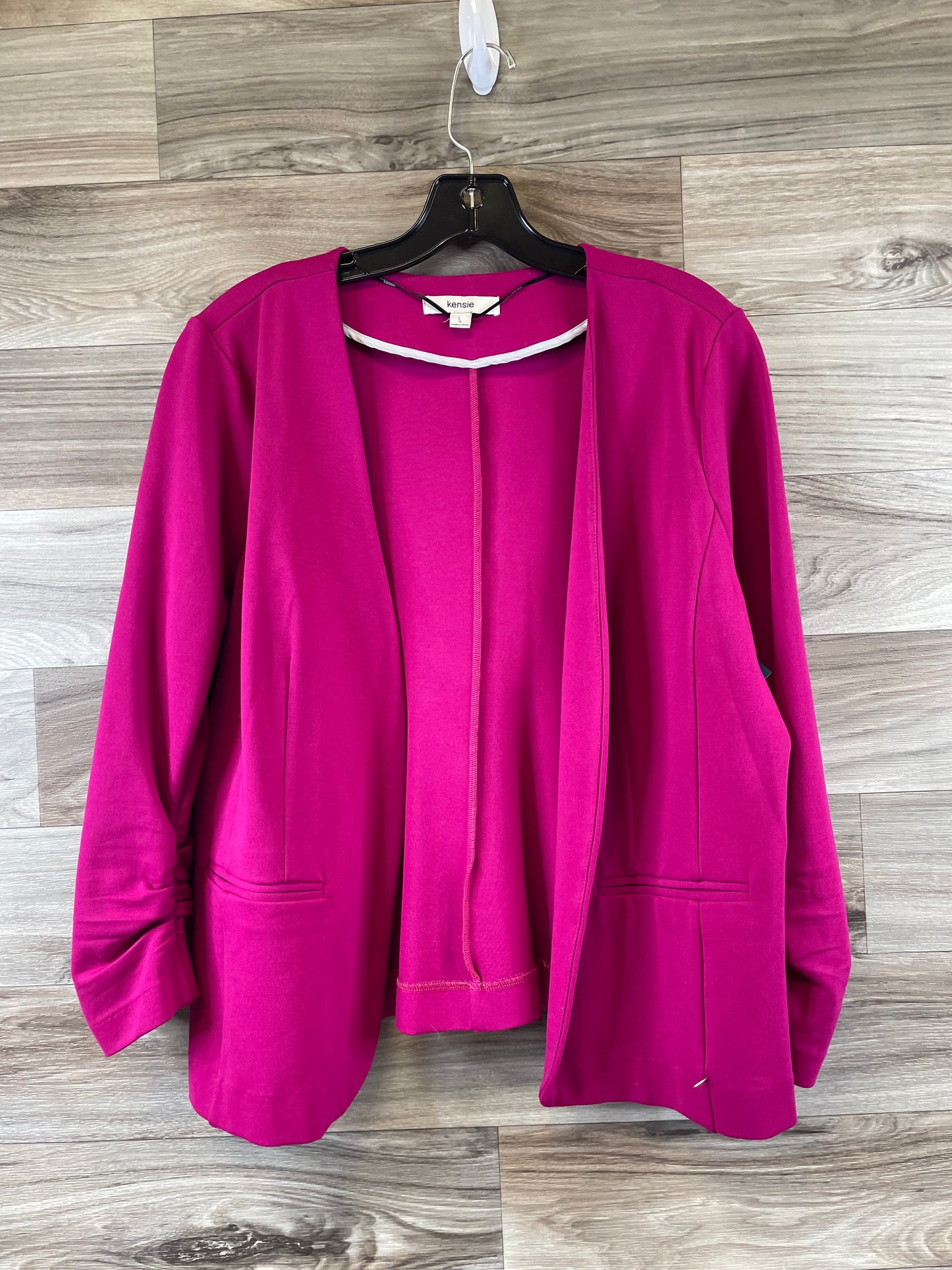 Blazer By Kensie In Pink, Size: L