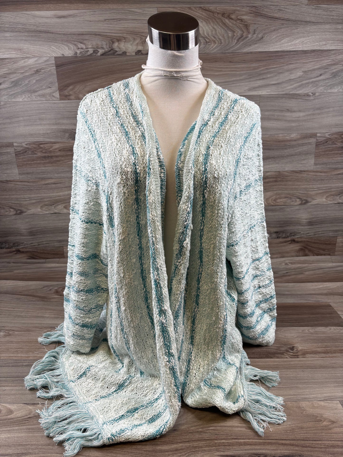 Cardigan By Cj Banks In Green, Size: 2x