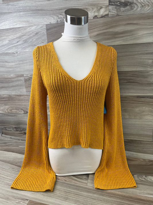 Sweater By Forever 21 In Yellow, Size: S