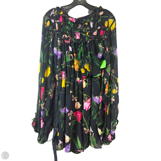 Dress Party Short By Ted Baker In Black & Green, Size: S