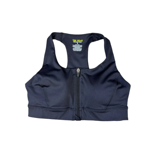 Athletic Bra By Tek Gear In Black, Size: S