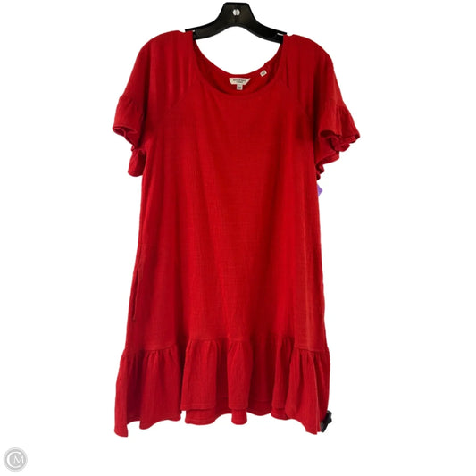 Dress Casual Short By Max Studio In Orange, Size: Xs