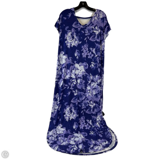 Dress Casual Maxi By Lularoe In Purple, Size: Xs