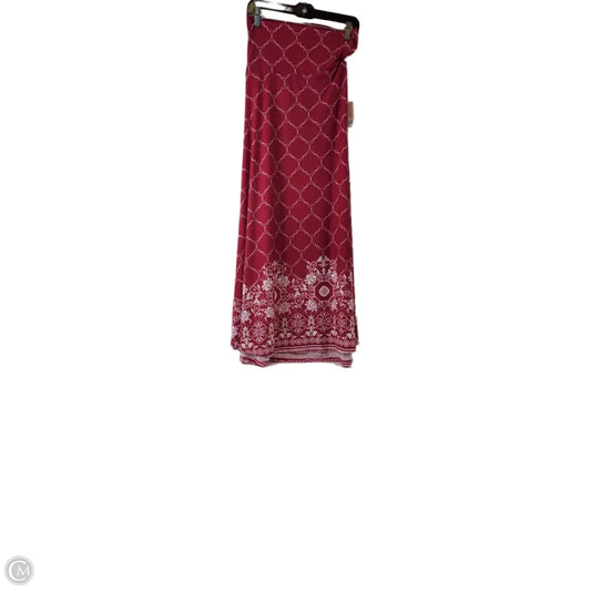 Skirt Maxi By Lularoe In Pink & White, Size: 6
