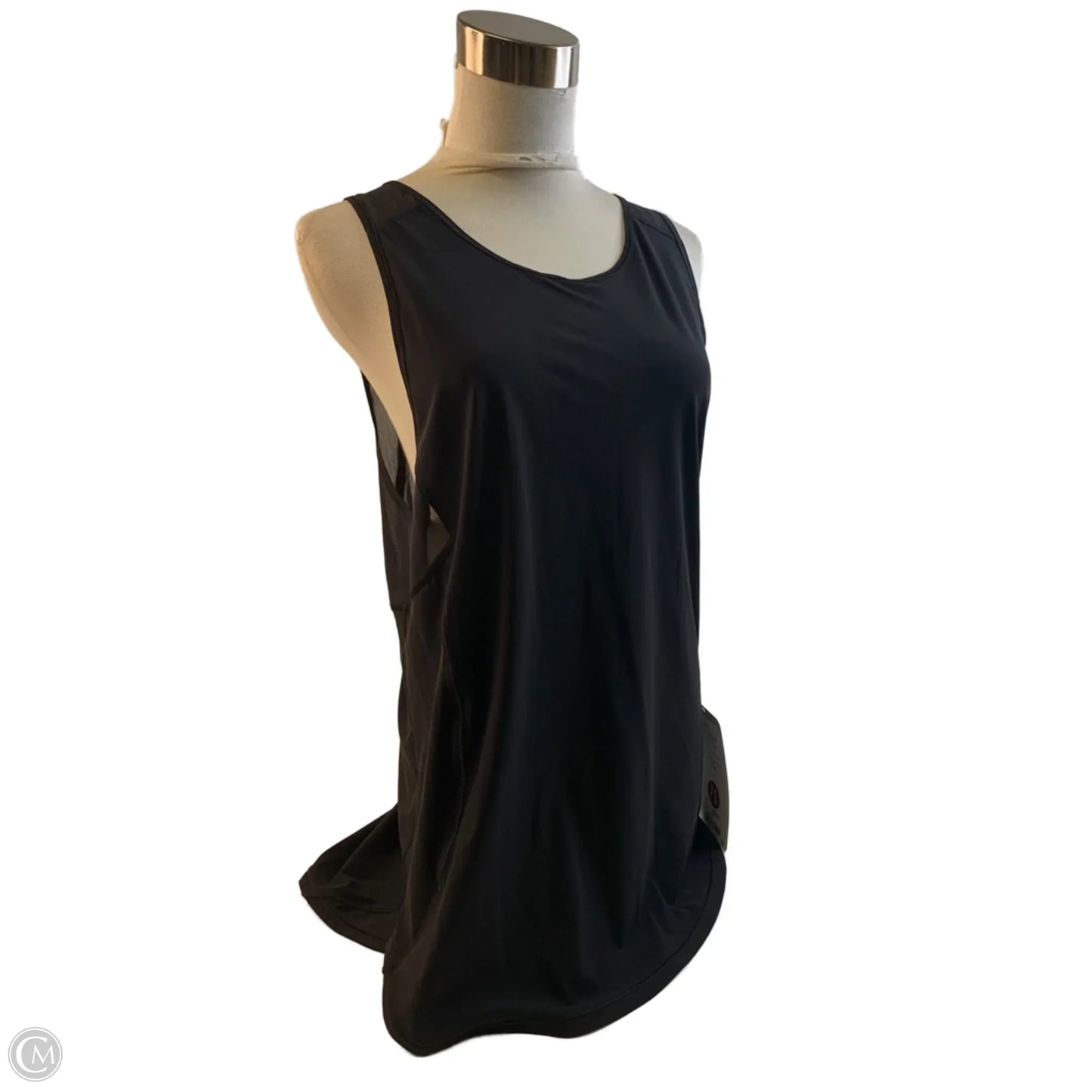 Athletic Tank Top By Lululemon In Black, Size: 10