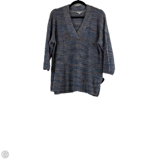 Sweater Short Sleeve By J. Jill In Blue, Size: Xs