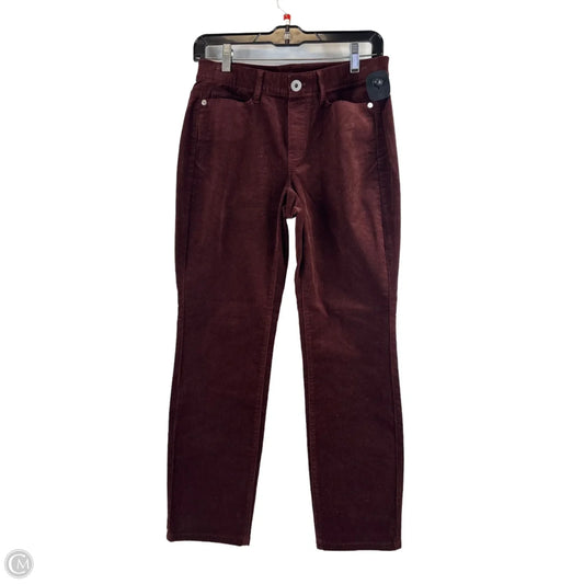 Pants Corduroy By J. Jill In Maroon, Size: 2p
