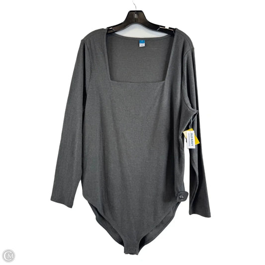 Bodysuit By Old Navy In Grey, Size: 3x