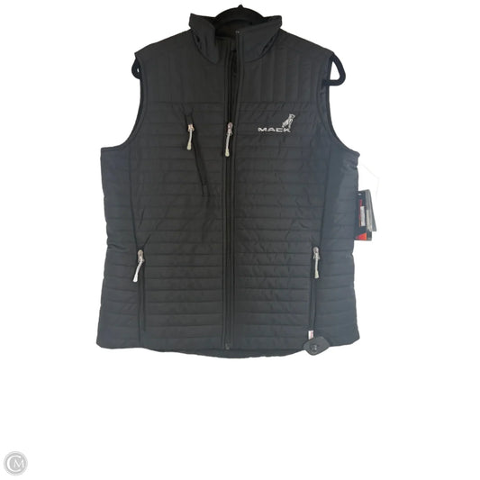 Vest Puffer & Quilted By Clothes Mentor In Black, Size: L