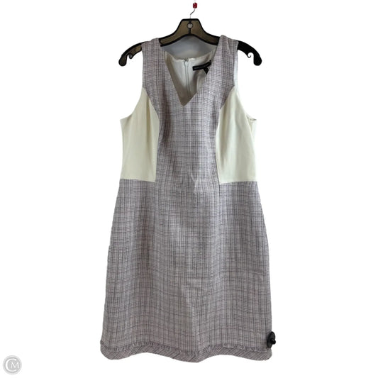 Dress Work By White House Black Market In Purple & White, Size: Xl