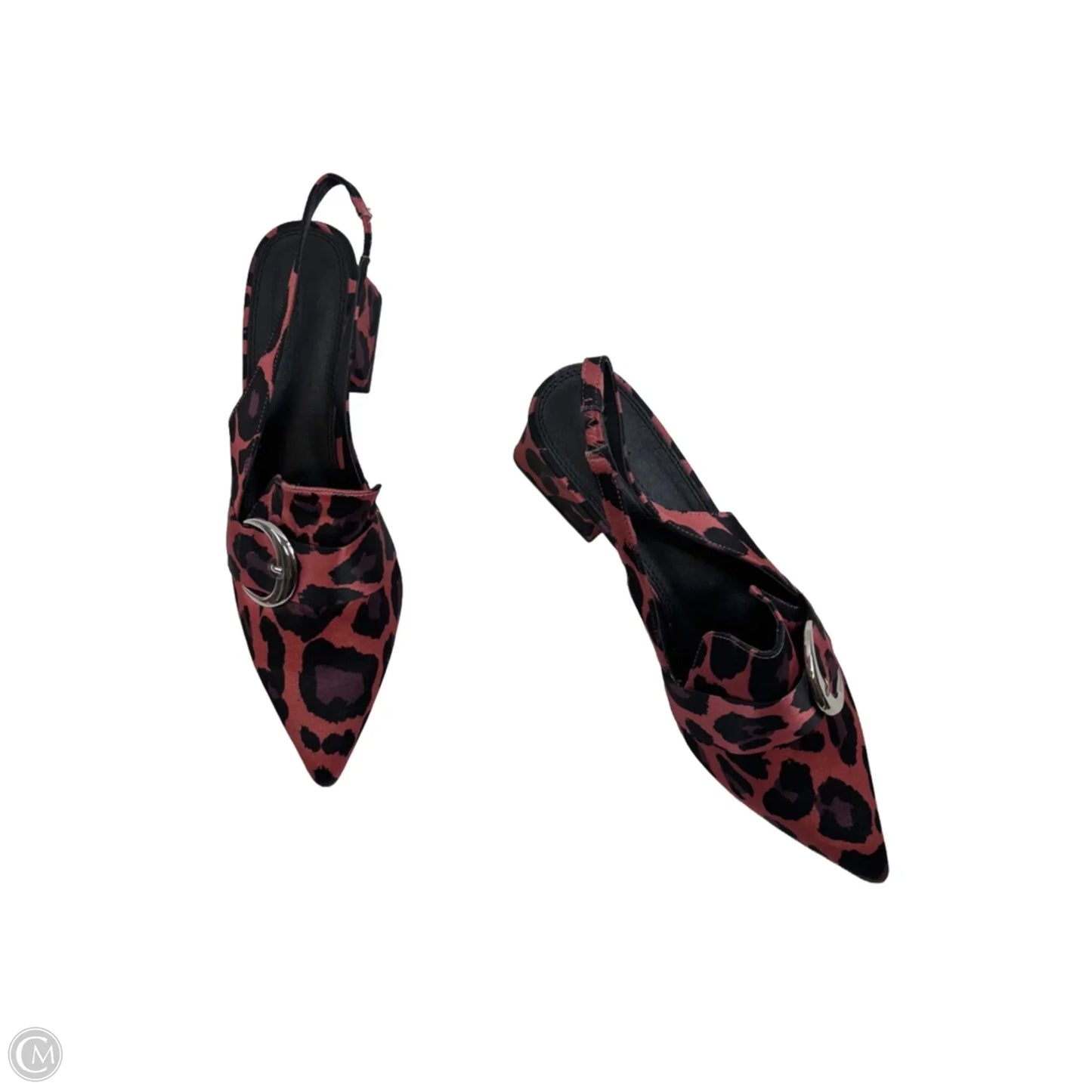 Shoes Heels Block By Asos In Leopard Print, Size: 8