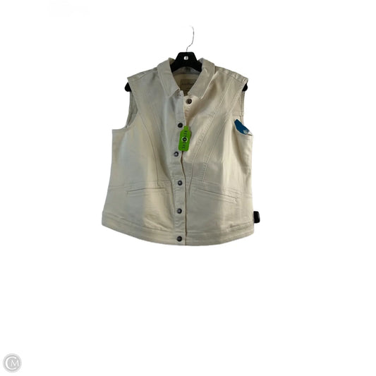 Vest Other By Any Body In Cream, Size: M