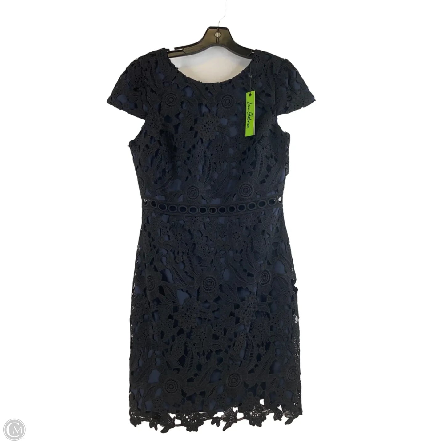 Dress Party Short By Sam Edelman In Black & Blue, Size: M