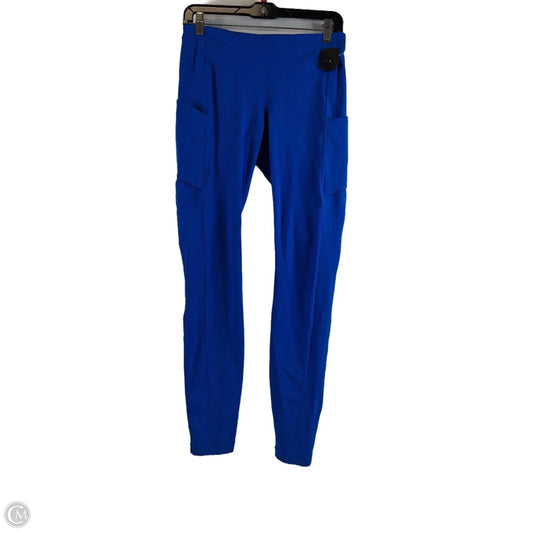 Athletic Leggings By Lululemon In Blue, Size: 8
