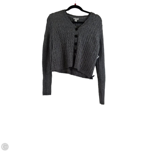 Sweater Cardigan By Sundance In Grey, Size: M