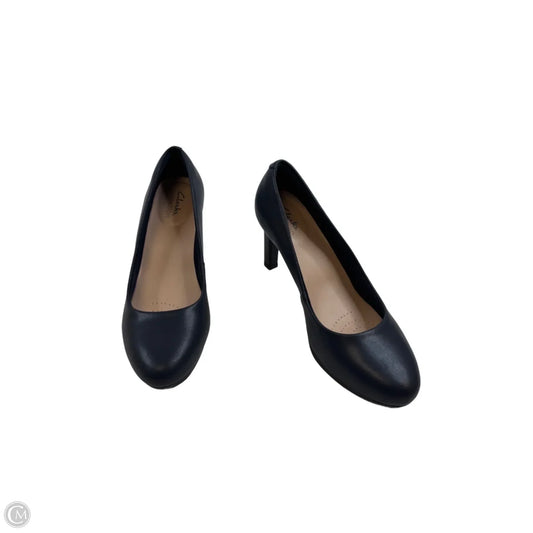 Shoes Heels Stiletto By Clarks In Navy, Size: 8