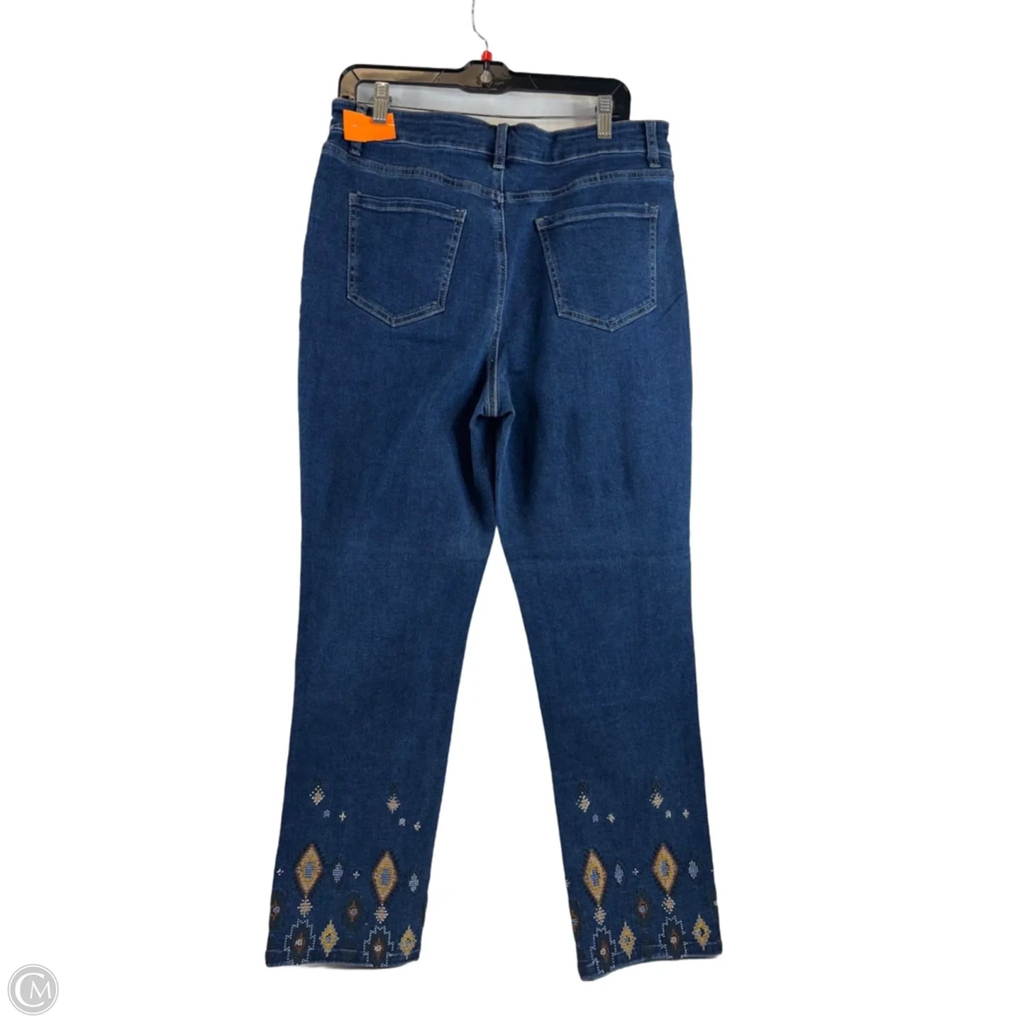Jeans Wide Leg By Charlie B In Blue Denim, Size: 12